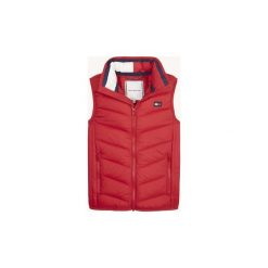 Kurtki pikowane Dziecko Tommy Hilfiger KS0KS00076 LIGHT DOWN VEST. Czerwone kurtki chłopięce TOMMY HILFIGER, bez wzorów, bez kaptura. Za 439,55 zł.