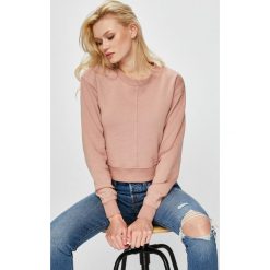 Guess Jeans - Bluza. Szare bluzy rozpinane damskie Guess Jeans, l, z bawełny, bez kaptura. Za 199,90 zł.