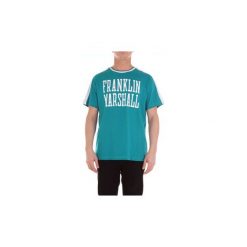 T-shirty z krótkim rękawem Franklin Marshall TSMF358ANS19. Zielone t-shirty męskie Franklin Marshall, m, bez wzorów, bez kołnierzyka, krótkie. Za 234,94 zł.