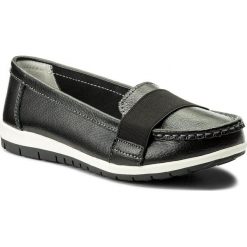 Półbuty SERGIO BARDI - Carlino SS127304318KD 101. Czarne półbuty damskie skórzane marki Sergio Bardi, na płaskiej podeszwie. W wyprzedaży za 109,00 zł.