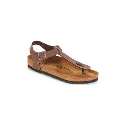 Sandały Birkenstock KAIRO. Pomarańczowe sandały damskie Birkenstock, bez wzorów, bez obcasa, bez zapięcia. Za 349,00 zł.