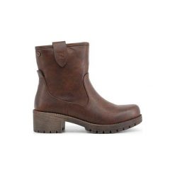 XTI botki damskie 37 brązowe. Pomarańczowe botki damskie Xti, eleganckie, bez obcasa, bez zapięcia. W wyprzedaży za 179,00 zł.