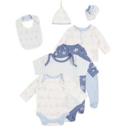 Bielizna dziewczęca: mothercare BOYS MY FIRST GIFT SET BABY Chusta pale blue