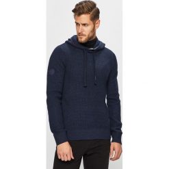 Jack & Jones - Sweter. Szare swetry męskie Jack & Jones, xl, bez wzorów, z bawełny, z kapturem, z kapturem. W wyprzedaży za 159,90 zł.