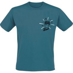 Sheeran, Ed Illustrated Glasses T-Shirt niebiesko-szary. Szare koszulki męskie Sheeran, Ed, l, z nadrukiem, z okrągłym kołnierzem. Za 74,90 zł.