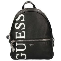 Guess Czarny Plecak Dla Kobiet. Czarne plecaki damskie marki Guess, z aplikacjami. Za 559,00 zł.
