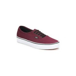 Buty Vans AUTHENTIC. Czerwone trampki i tenisówki damskie Vans, bez wzorów, bez zapięcia. Za 289,00 zł.