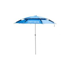 Parasol Anty Uv 180Cm. Niebieskie parasole marki CAPERLAN, bez wzorów. Za 159,99 zł.