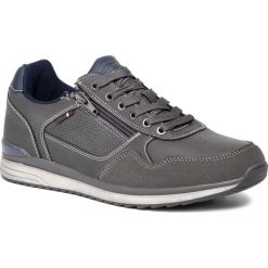 Sneakersy LANETTI - MP07-6943-11 Grey. Szare sneakersy męskie Lanetti, na co dzień, bez wzorów, ze skóry ekologicznej, eleganckie, bez zapięcia. Za 129,99 zł.