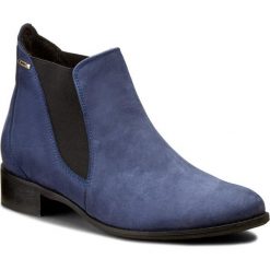 Sztyblety BALDACCINI - 566500-C Patagonia Gra/Nub. Niebieskie buty zimowe damskie Baldaccini, z nubiku, na obcasie. W wyprzedaży za 229,00 zł.
