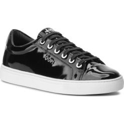 Sneakersy JOOP! - Coralie 4140004196 Black 900. Czarne półbuty damskie JOOP!, na co dzień, bez wzorów, ze skóry, bez obcasa, na płaskiej podeszwie, bez zapięcia. W wyprzedaży za 479,00 zł.