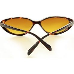 Nowoczesne okulary przeciwsłoneczne mazzini kocie oko brąz. Pomarańczowe okulary przeciwsłoneczne damskie LOOKS STYLE EYEWAER, klasyczne. W wyprzedaży za 59,90 zł.