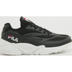 Fila - Buty Venom. Czarne buty sportowe męskie Fila, ze skóry, na sznurówki. W wyprzedaży za 399,90 zł.