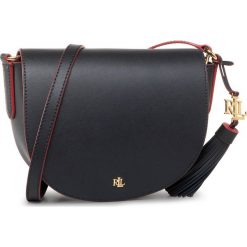 Torebka LAUREN RALPH LAUREN - Whitley 20 431795004003 Navy/Red. Niebieskie listonoszki damskie Lauren Ralph Lauren, na imprezę, bez wzorów, ze skóry, bez dodatków. Za 799,00 zł.