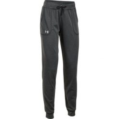 Under Armour Spodnie Dresowe Tech Pant Solid Carbon Heather Metallic Silver L. Brązowe bryczesy damskie Under Armour, l, z dresówki, na fitness i siłownię. W wyprzedaży za 139,00 zł.