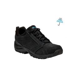 Skórzane buty męskie do szybkiego marszu Nakuru Novadry czarne. Czarne buty fitness męskie NEWFEEL, z gumy. Za 299,99 zł.