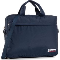 Torba na laptopa TOMMY JEANS - Tjm Campus Boy Computer Bag AM0AM06441 C87. Niebieskie torby męskie skórzane Tommy Jeans, bez wzorów, z jeansu. Za 349,00 zł.