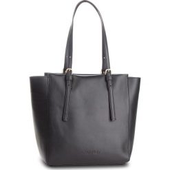 Torebka CALVIN KLEIN - Serene Shopper K60K604434 001. Czarne shopper bag damskie Calvin Klein, ze skóry. Za 1299,00 zł.