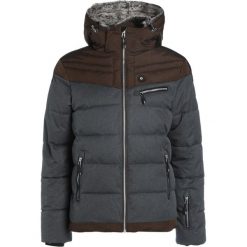Kurtki sportowe męskie: Icepeak YATIN Kurtka snowboardowa lead grey