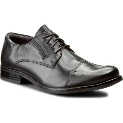 Półbuty OTTIMO - MB-PERCIVAL-05 Czarny. Czarne buty wizytowe męskie marki Ottimo, ze skóry. Za 149,99 zł.