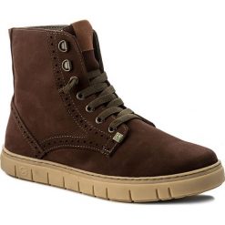 Buty zimowe męskie: Kozaki SLOW WALK – Choga 10415 Brązowy
