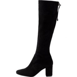 Pier One Kozaki black. Czarne kowbojki damskie Pier One, z materiału. Za 379,00 zł.