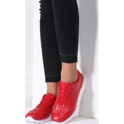 Czerwone Buty Sportowe Enchanting Secret. Szare topy sportowe damskie marki other, z materiału. Za 69,99 zł.