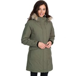Kurtka puchowa "Bettany" w kolorze khaki. Brązowe kurtki damskie Trespass Women, s, bez wzorów, z puchu, bez kaptura. W wyprzedaży za 659,95 zł.
