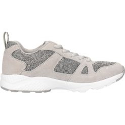 Buty sportowe dla dużych dzieci (chłopców) JOBMS201 - szary melanż. Szare buty chłopięce sportowe z dzianiny, na sznurówki. W wyprzedaży za 59,99 zł.