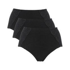 Cellbes Figi 3 Pack czarny female czarny 50/52. Czarne majtki damskie Cellbes. Za 105,00 zł.