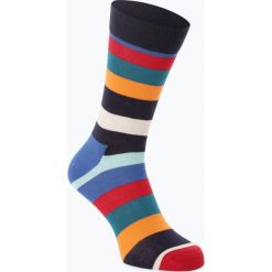Happy Socks - Skarpety męskie, niebieski. Niebieskie skarpetki męskie marki Happy Socks, w paski. Za 39,95 zł.