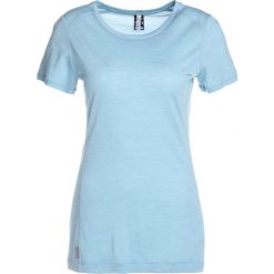 Topy sportowe damskie: Icebreaker SPHERE LOW CREWE Tshirt basic waterfall heather