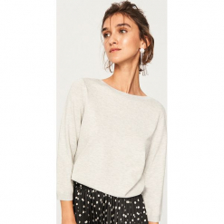 Lekki sweter z brokatową nitką - Jasny szar. Szare bez kategorii Reserved, s. Za 59,99 zł.