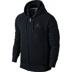 Jordan Jumpman Brush 688995-011. Czarne bluzy męskie Jordan, m, bez wzorów, z bawełny, bez kołnierzyka, bez rękawów, bez kaptura. W wyprzedaży za 249,99 zł.