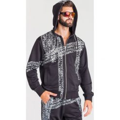 BLUZA Just Cavalli. Czarne bluzy męskie xl, z nadrukiem, z bawełny, z kapturem. Za 1007,40 zł.