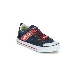 Buty Dziecko Levi's Kids ALABAMA LOW. Niebieskie trampki chłopięce LEVI'S KIDS, bez wzorów, bez zapięcia. Za 199,00 zł.