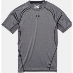 Odzież termoaktywna męska: Under Armour Koszulka termoaktywna HeatGear Compression Shortsleeve grafitowa r. XL (1257468-090)