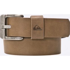 Quiksilver - Pasek. Pomarańczowe paski męskie marki Quiksilver, w paski, ze skóry ekologicznej. W wyprzedaży za 99,90 zł.