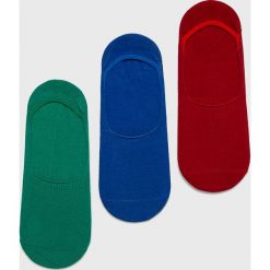 John Frank - Skarpety (3-pack). Czerwone skarpetki męskie John Frank, bez wzorów, z elastanu. Za 39,90 zł.