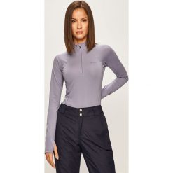 Columbia - Longsleeve. Czarne topy damskie Columbia, s, bez wzorów, z elastanu, z długim rękawem, na golfa, omni-heat (columbia). Za 249,90 zł.