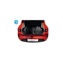 RENAULT CLIO, 2012- TORBY DO BAGAŻNIKA 3 SZT KJUST - 7034029. Brązowe torby podróżne KJUST, bez wzorów. Za 799,00 zł.