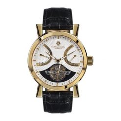 Zegarki męskie: Zegarek „MM-24-GOLD-W” w kolorze czarno-złotym