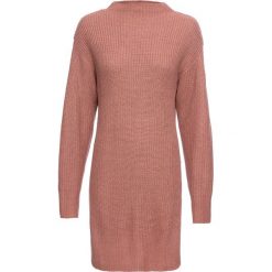 Sweter bonprix dymny brzoskwiniowy. Czerwone swetry klasyczne damskie bonprix. Za 109,99 zł.