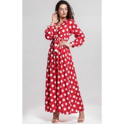 Czerwona Sukienka Overheat. Czerwone sukienki damskie other, s, bez wzorów, eleganckie, bez kołnierzyka, bez rękawów, maxi. Za 119,99 zł.