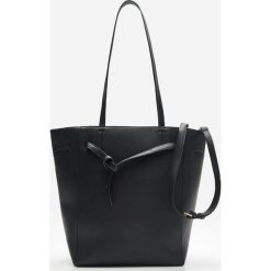 Torba shopper - Czarny. Czarne torby damskie na zakupy Cropp. Za 99,99 zł.