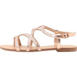 Klapki damskie: Head over Heels by Dune NADIAS Japonki rose gold
