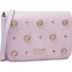 Torebka VERSACE JEANS COUTURE - E1VUBBP9 71281 316. Różowe listonoszki damskie Versace Jeans Couture, bez wzorów, z jeansu, eleganckie, bez dodatków. Za 679,00 zł.