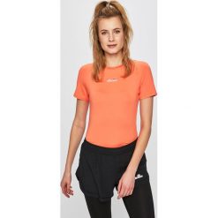 Ellesse - Top. Czarne bluzki damskie Ellesse, l, z nadrukiem, z elastanu, z okrągłym kołnierzem. W wyprzedaży za 79,90 zł.