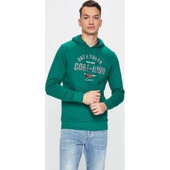 Jack & Jones - Bluza. Szare bluzy męskie Jack & Jones, s, z nadrukiem, z bawełny, z kapturem, bez rękawów, z kapturem. W wyprzedaży za 69,90 zł.