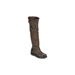 Kozaki Airstep / A.S.98 BRET HIGH. Pomarańczowe kozaki damskie Airstep / A.S.98, bez obcasa, bez zapięcia. W wyprzedaży za 1255,20 zł.